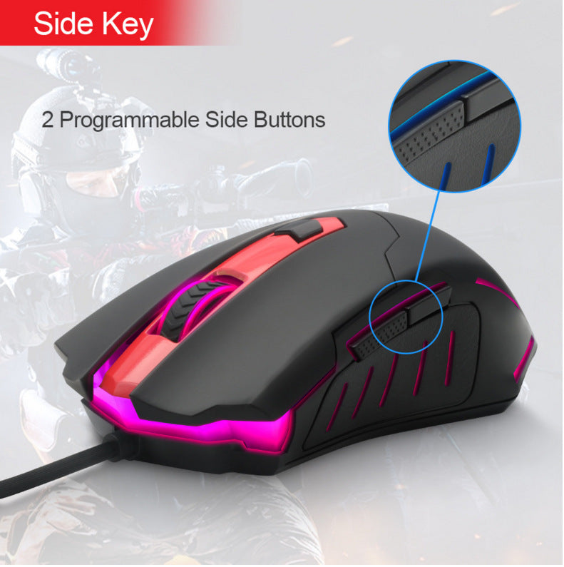 M705USB Wired Gaming Gaming Mouse For Desktop And Laptop Computers