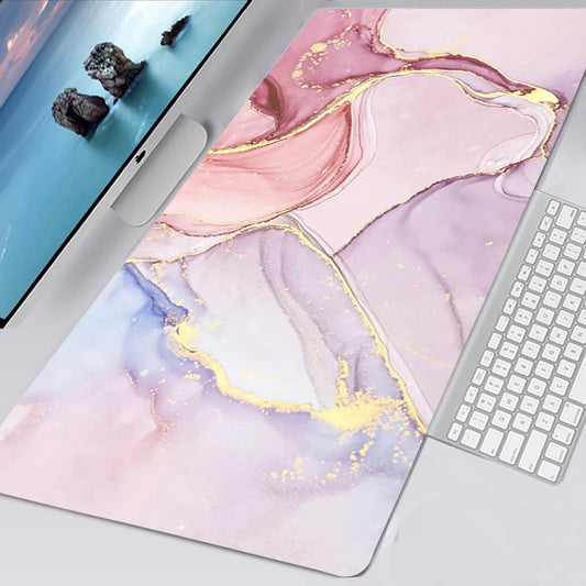 Mousepad Computer New XXL MousePads Keyboard Pad Mouse Mat Fashion Marble Gamer Soft Office Carpet Table Mat Desktop Mouse Pad