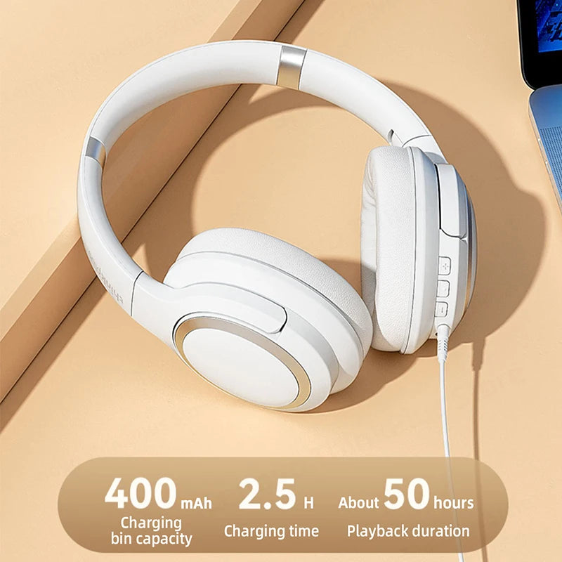 Lenovo Original TH40 Headphones Wireless Bluetooth Earphones Stereo HIFI Sound Quality Earbuds Smart Noise Gaming Headset