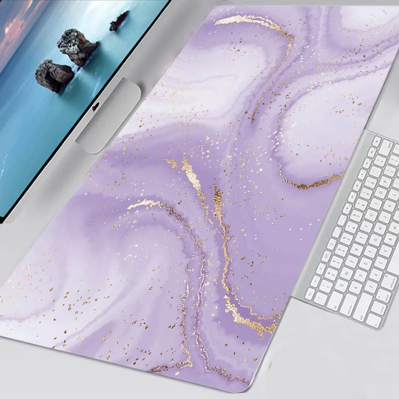 Mousepad Computer New XXL MousePads Keyboard Pad Mouse Mat Fashion Marble Gamer Soft Office Carpet Table Mat Desktop Mouse Pad