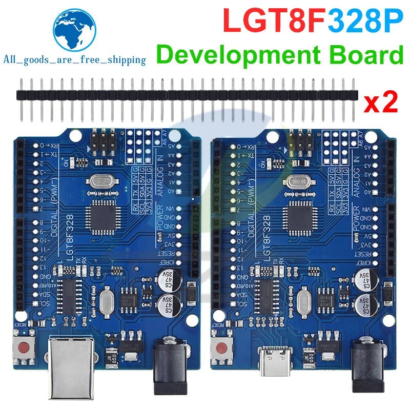 TZT LGT8F328P UNO R3 CH340G Development Board 16Mhz  For Arduino UNO R3 Replacement ATmega328P