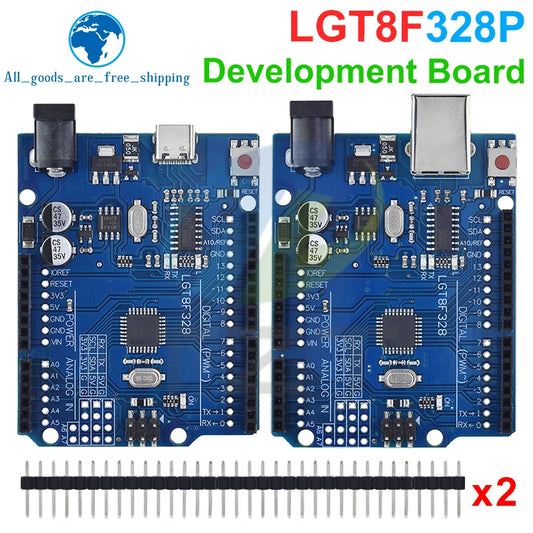 TZT LGT8F328P UNO R3 CH340G Development Board 16Mhz  For Arduino UNO R3 Replacement ATmega328P