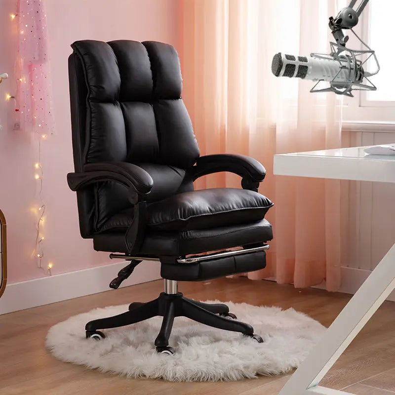 New fashion Computer chair girl comfortable gaming chair live chair bedroom anchor chair game competition lift swivel chair