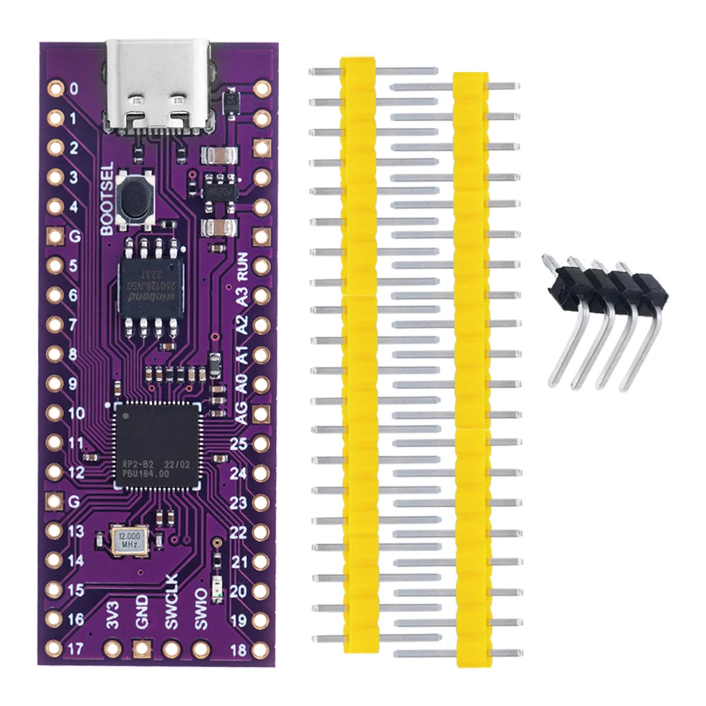 FOR aspberry Pi Pico Development Board A Low-Cost High-Performance Microcontroller Board RP2040 Cortex-M0+ Dual-Core ARMrocessor