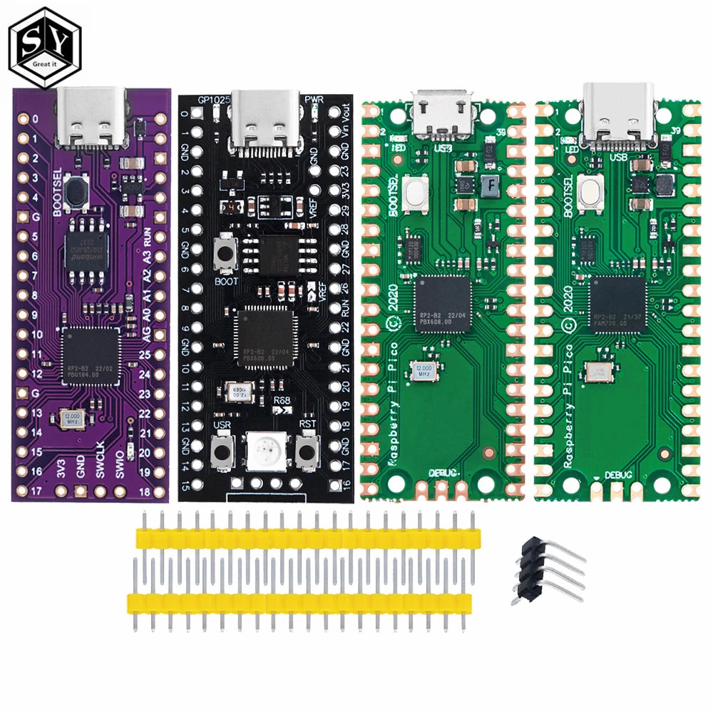 FOR aspberry Pi Pico Development Board A Low-Cost High-Performance Microcontroller Board RP2040 Cortex-M0+ Dual-Core ARMrocessor