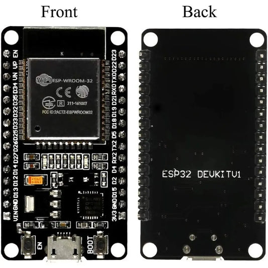 ESP-WROOM-32 ESP32 ESP-32S 2.4GHz Dual-Mode WiFi + Bluetooth Dual Cores Microcontroller Processor Integrated with Antenna RF AMP